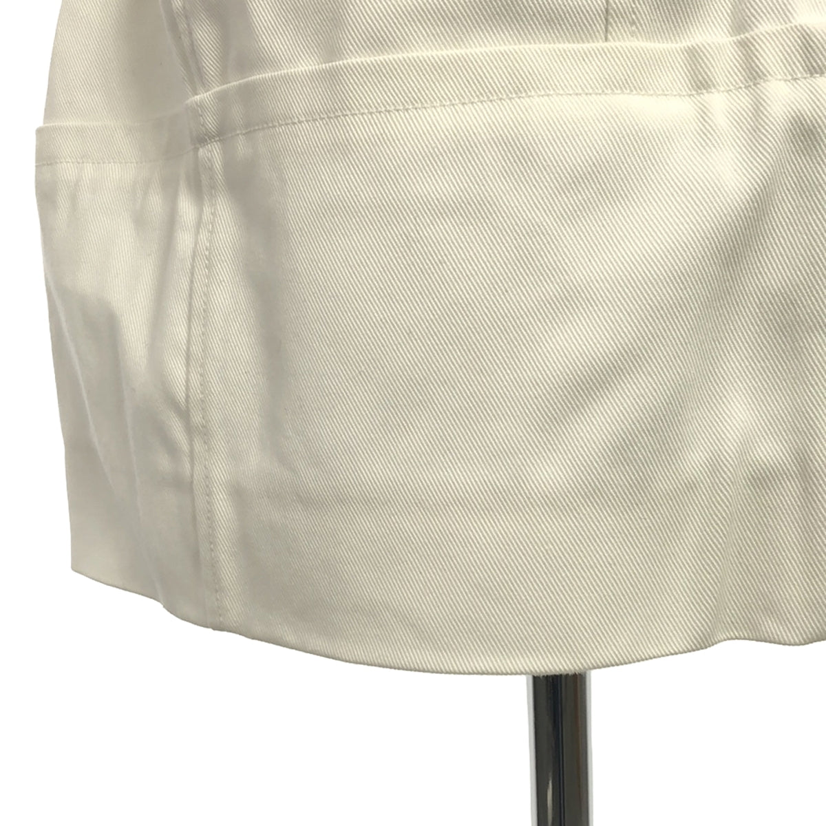 Louis Vuitton | Cotton Monogram Cocoon Skirt | Size 34 | White | Women's