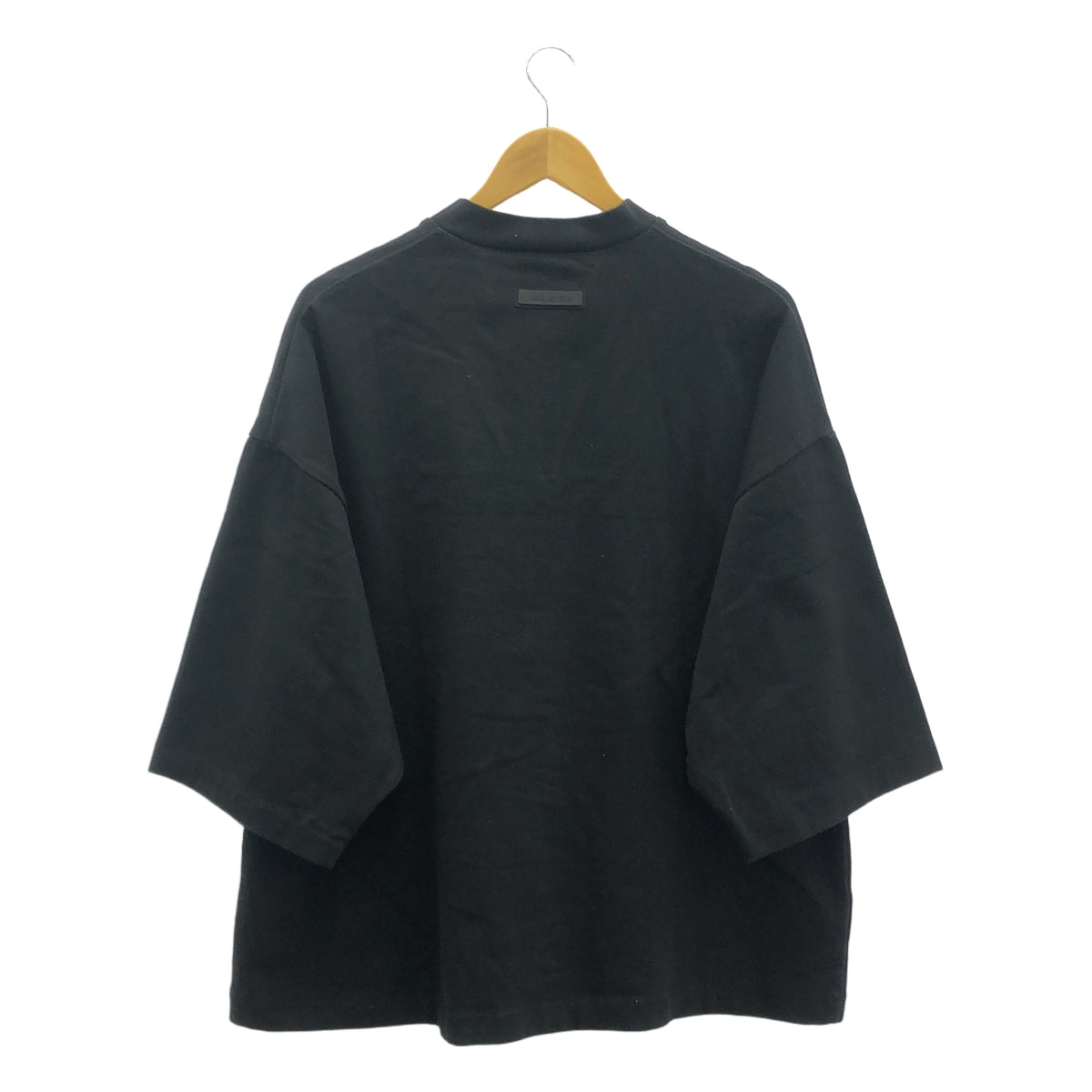 FOG ESSENTIALS / 에프오지 에센셜스 | Heavy Jersey Football Tee / 고무 로고 축구 오버 컷 톱 티셔츠 | XS | 남성