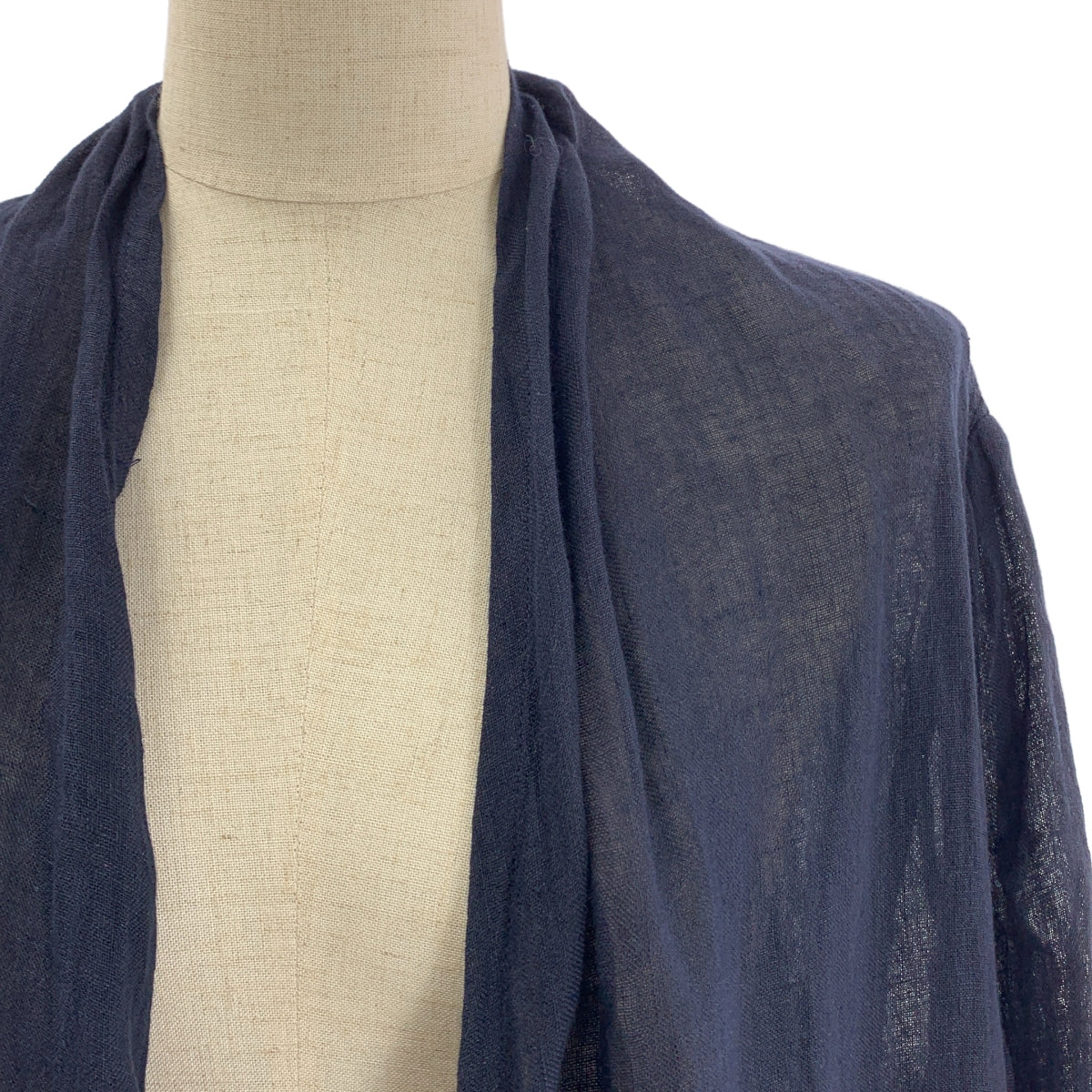 denis colomb | 亞麻長袍外套/春季外套 | XS | 女款