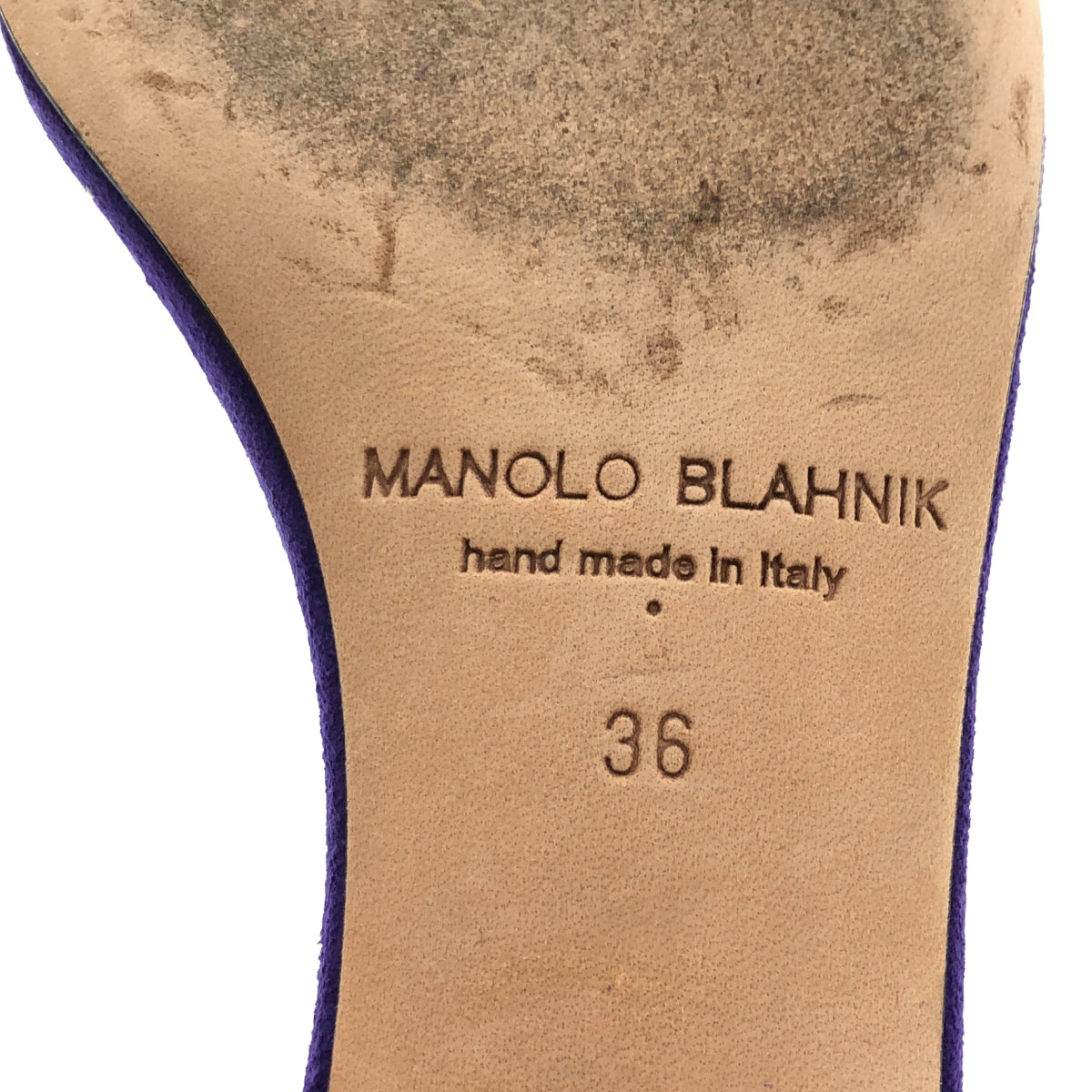 MANOLO BLAHNIK / マノロブラニク | CHAFLA HI スエードレザー アンクルストラップ サンダル | 36 | レディ – KLD