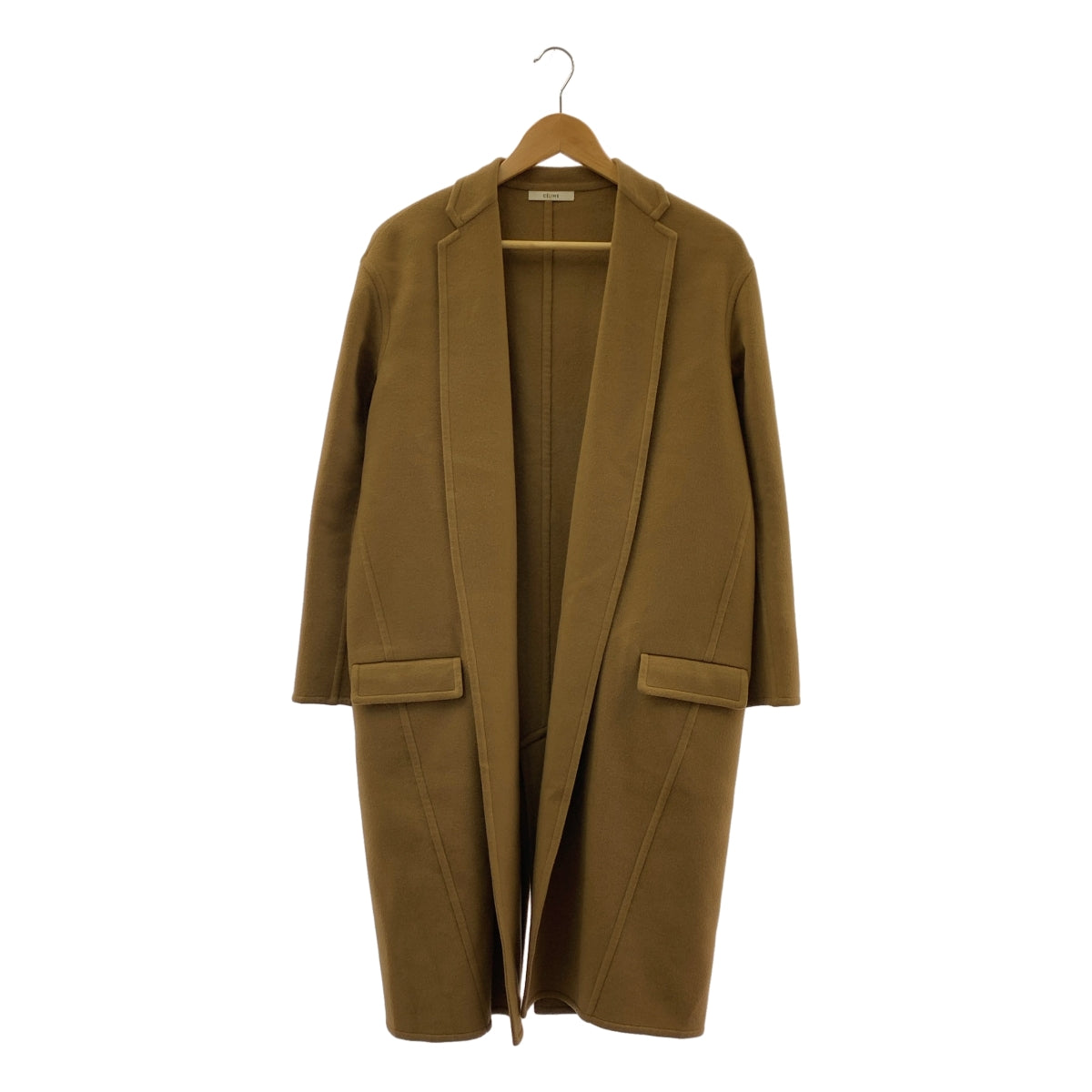 CELINE / セリーヌ | フィービー期 カシミヤ エッグクロンビー コート | 34 | レディース