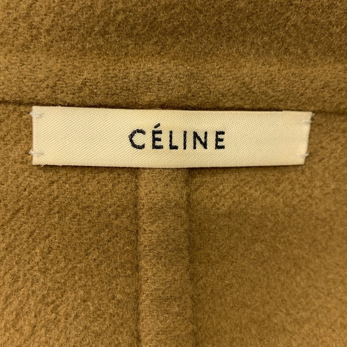 CELINE / セリーヌ | フィービー期 カシミヤ エッグクロンビー コート | 34 | レディース