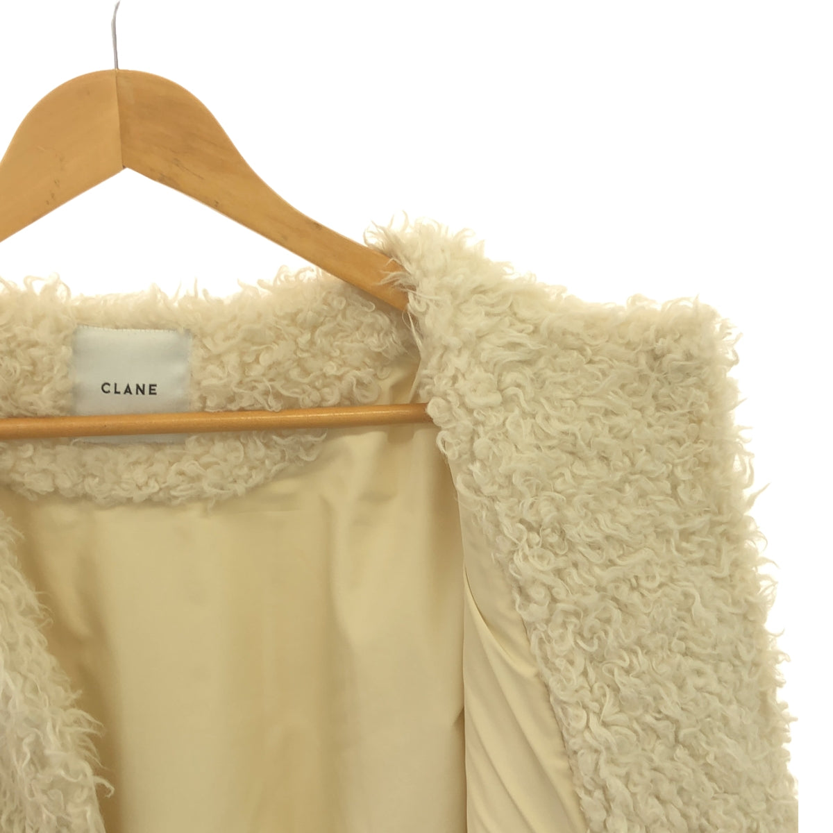 CLANE / クラネ | CURL LICO FUR COAT カールファー コート | 1 | レディース