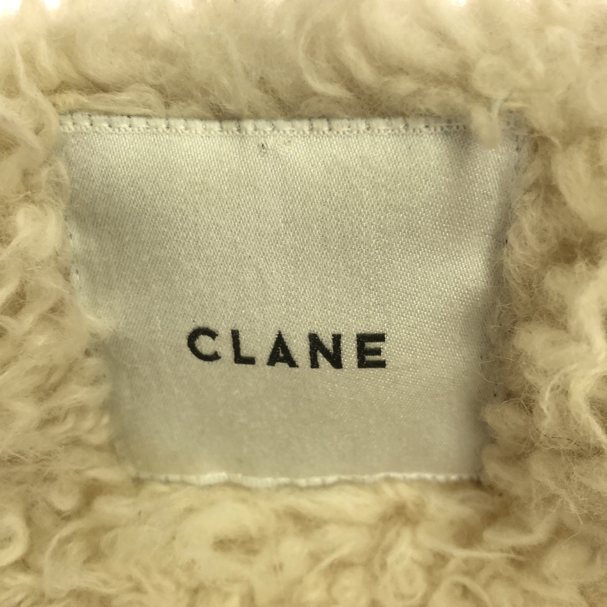 CLANE / クラネ | CURL LICO FUR COAT カールファー コート | 1 | レディース