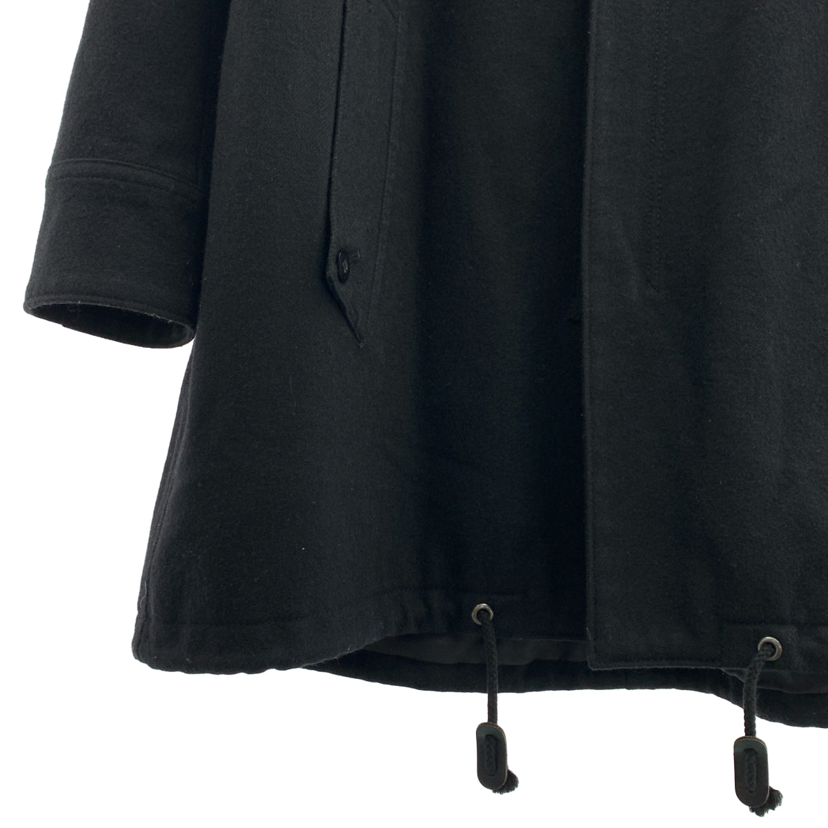 Y's / Y's Yohji Yamamoto | 兩用羊毛雙拉鍊外套 | 1 碼 | 黑色 | 女款