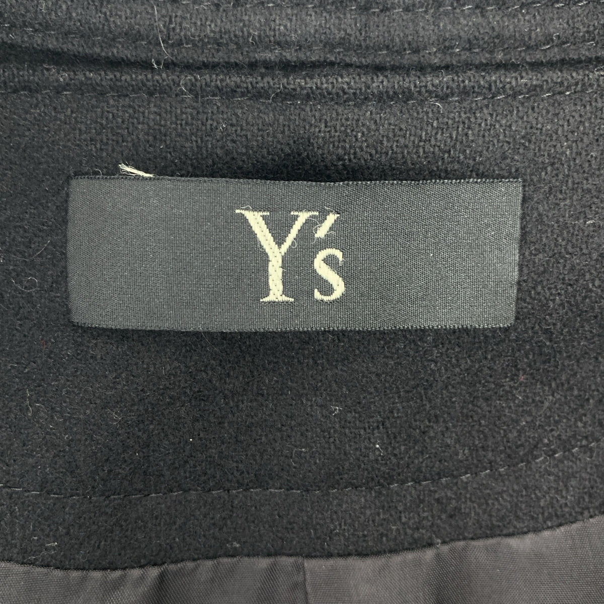 Y's / Y's Yohji Yamamoto | 兩用羊毛雙拉鍊外套 | 1 碼 | 黑色 | 女款