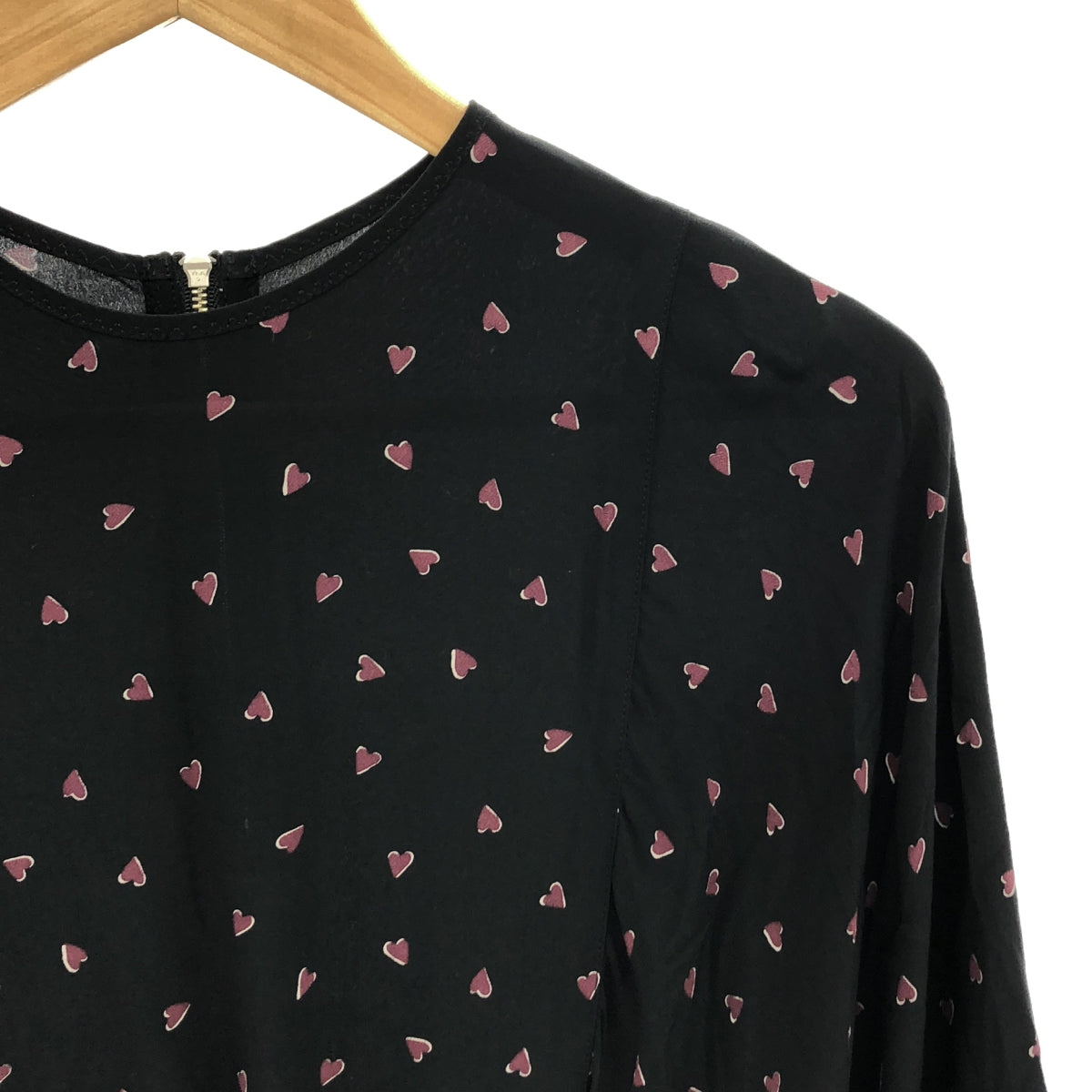 HARDY NOIR | Heart print pullover dress | F |