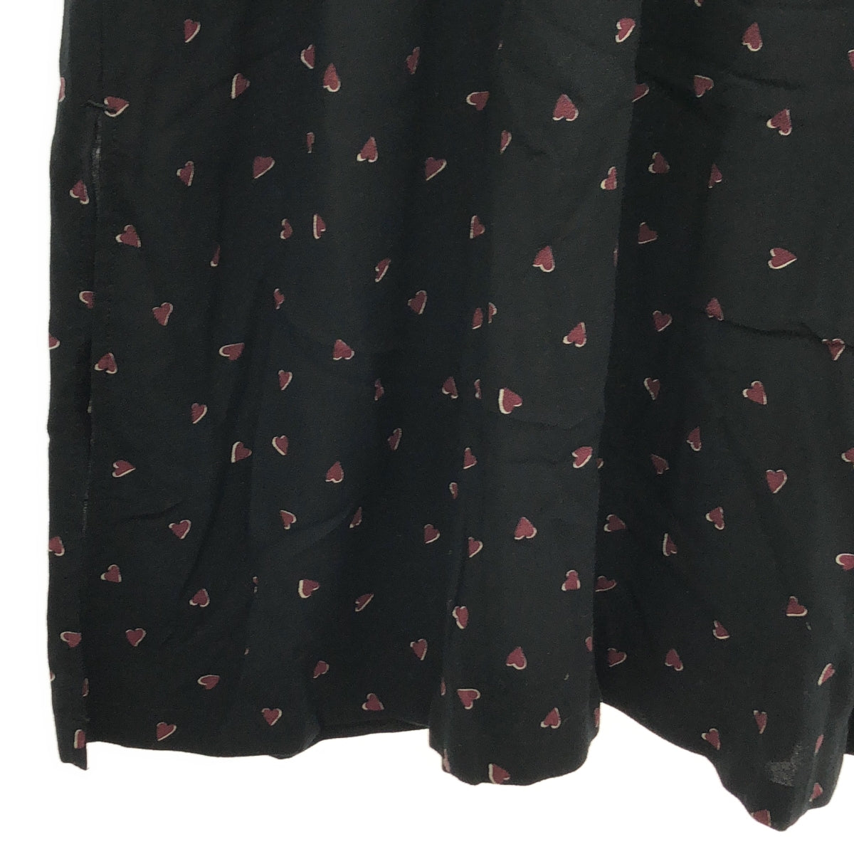 HARDY NOIR | Heart print pullover dress | F |