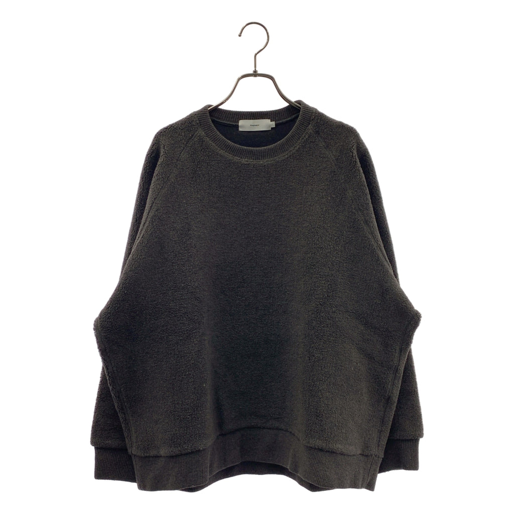 Graphpaper / グラフペーパー | Wool Boa Sweater ウール ボア フリース スウェット | 1 | メンズ
