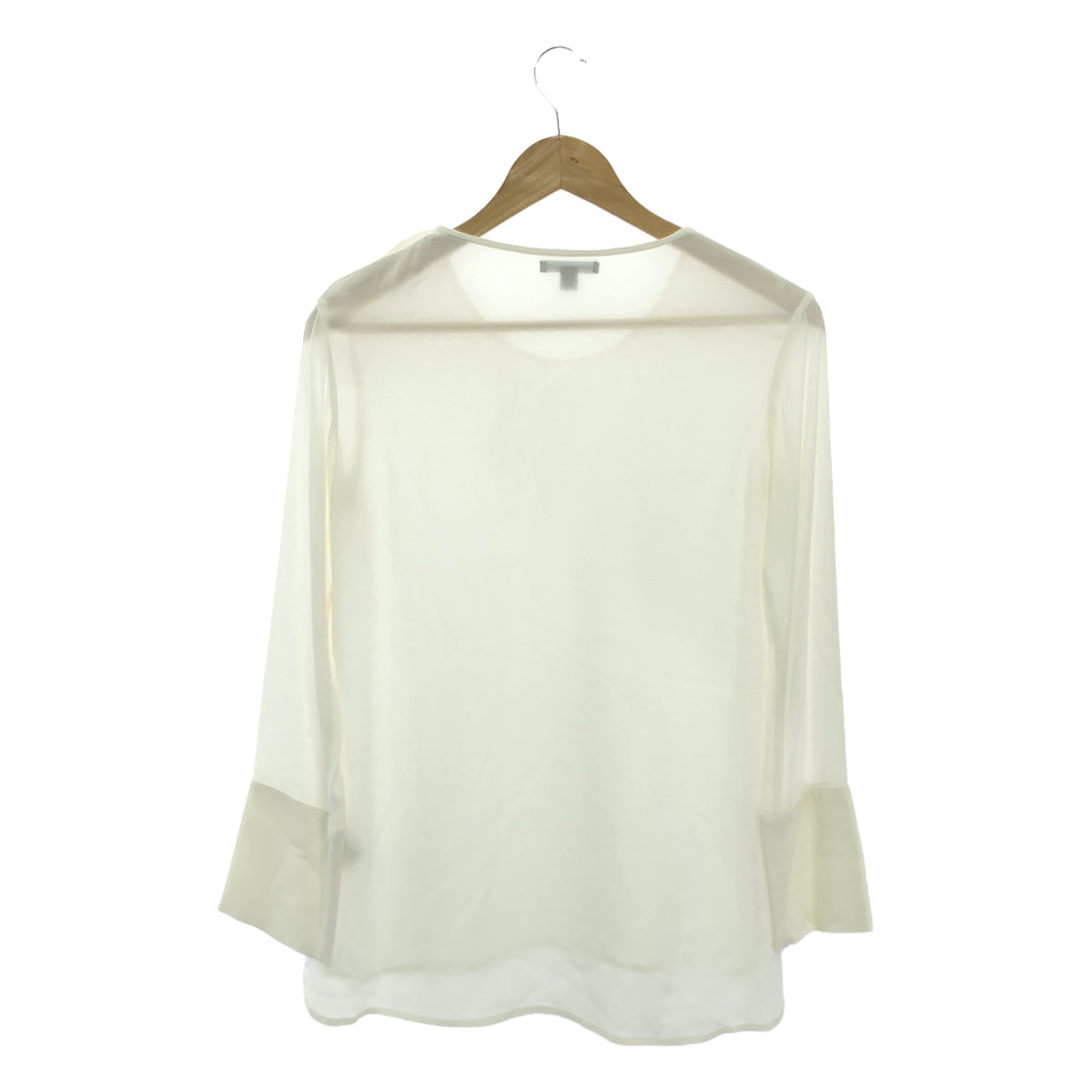 JAMES PERSE | Rayon Shoulder Button Crew Neck Pullover Blouse | 0 | Women's