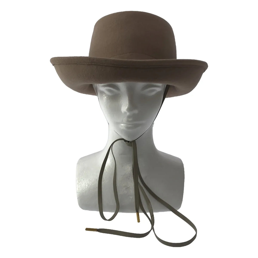 筱那雲 / 筱那雲 |羊毛氈帽/帽子|米色 |女性的