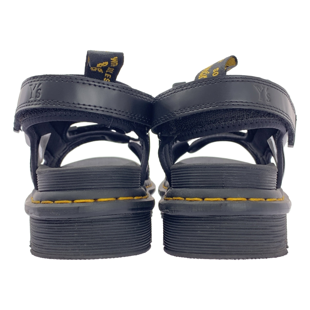 Y's / Y's Yohji Yamamoto | 2022 春夏 | x Dr. Martens 聯名 FORSTER ZEB Y'S 綁帶鯊魚底涼鞋 | 英國尺寸 6 | 男款