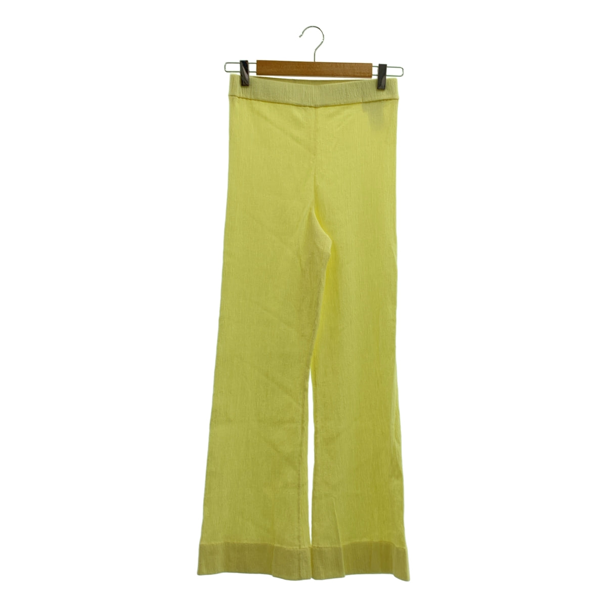 JIL SANDER / 질산더 | 와셔 웨스트 고무 이지 팬츠 | 34 | 여성