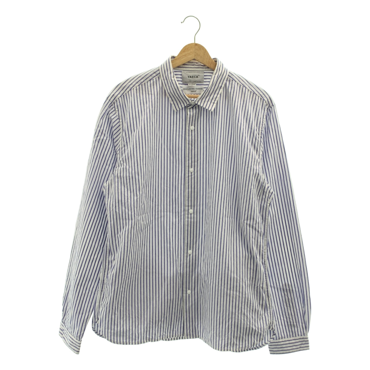 YAECA / ヤエカ | ストライプ コンフォートシャツ スタンダードシャツ | XL | メンズ