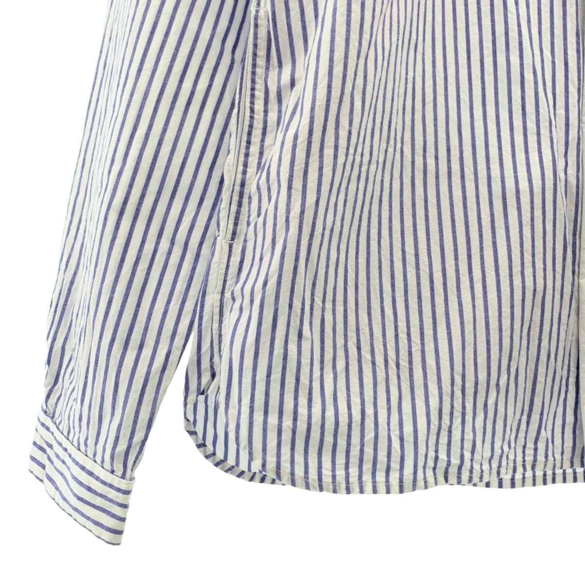 YAECA / ヤエカ | ストライプ コンフォートシャツ スタンダードシャツ | XL | メンズ