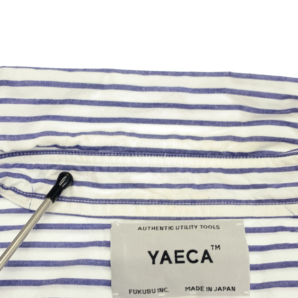 YAECA / 야에카 | 스트라이프 컴포트 셔츠 스탠다드 셔츠 | XL | 남성
