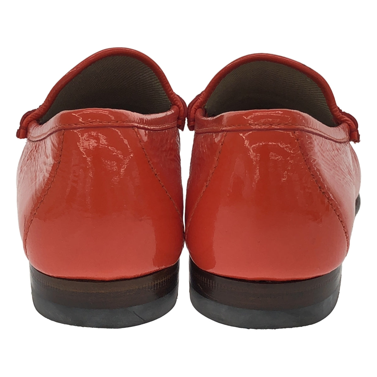 GUCCI | 漆皮馬階扣樂福鞋 | 36碼 | 女款