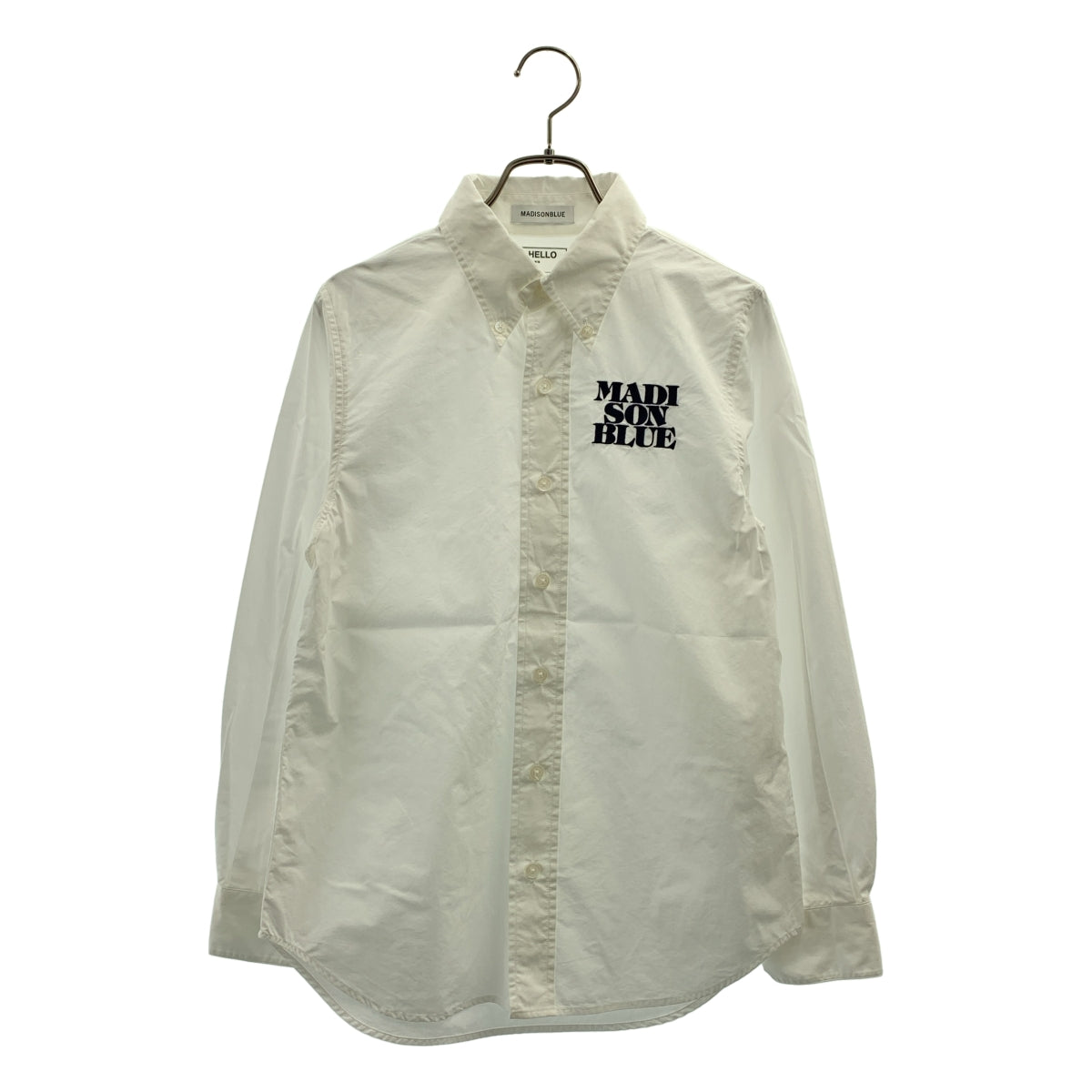 MADISON BLUE / 매디슨 블루 | 2023SS | BD SH TYPEWRITER / 로고 버튼 셔츠 블라우스 | 00 (XS) | 여성