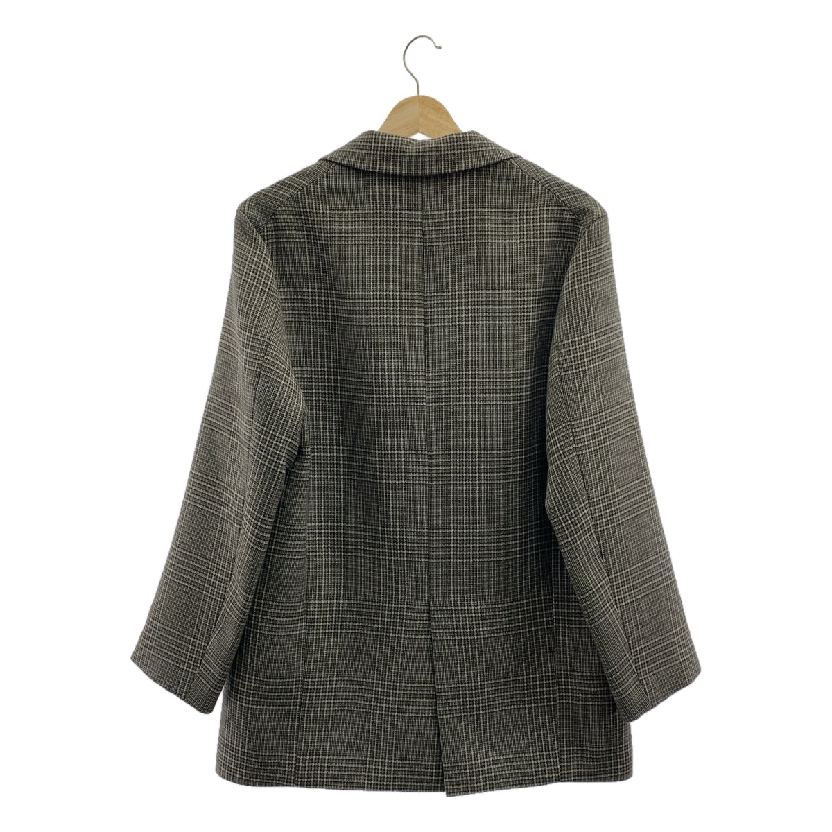 Col Pierrot | 2022 秋冬系列 | Deuxieme Classe / 格紋夾克，1B，全襯裡，拉鍊休閒褲和長褲 | 尺寸 38 | 女款