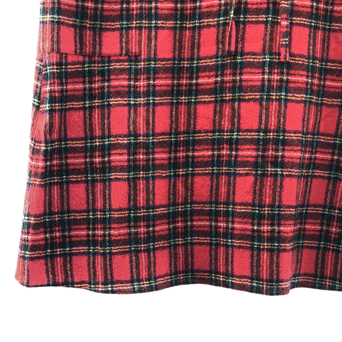 【新品】  R&D.M.Co / オールドマンズテーラー | WOOL TARTAN CHECK STRING SKIRT ウールタータンチェック ストリングスカート | F | Royal Stewart / ロイヤルスチュワート | レディース