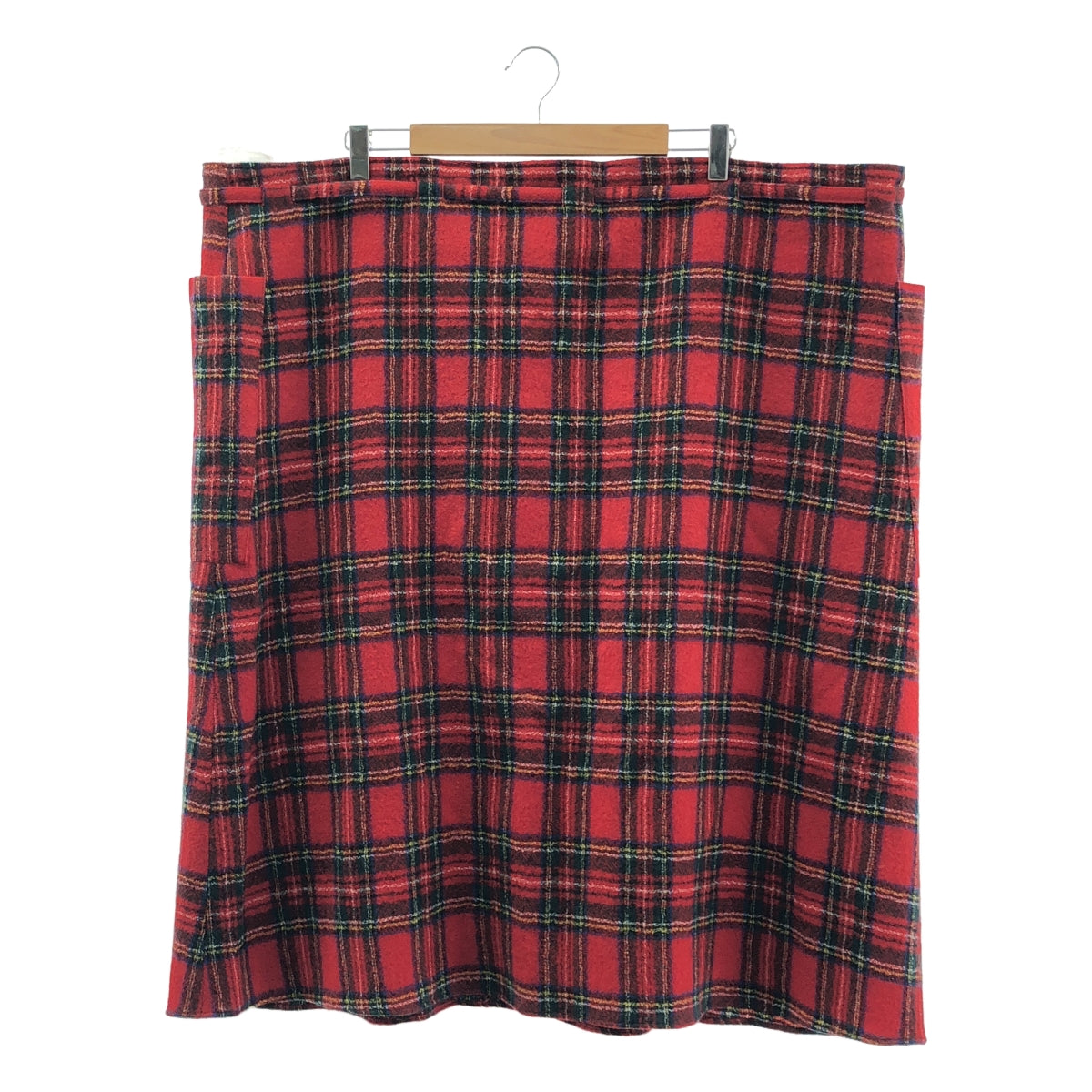 【新品】  R&D.M.Co / オールドマンズテーラー | WOOL TARTAN CHECK STRING SKIRT ウールタータンチェック ストリングスカート | F | Royal Stewart / ロイヤルスチュワート | レディース