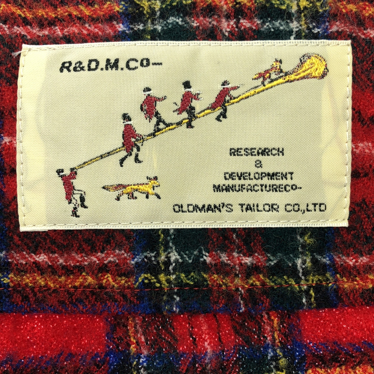 【新品】  R&D.M.Co / オールドマンズテーラー | WOOL TARTAN CHECK STRING SKIRT ウールタータンチェック ストリングスカート | F | Royal Stewart / ロイヤルスチュワート | レディース