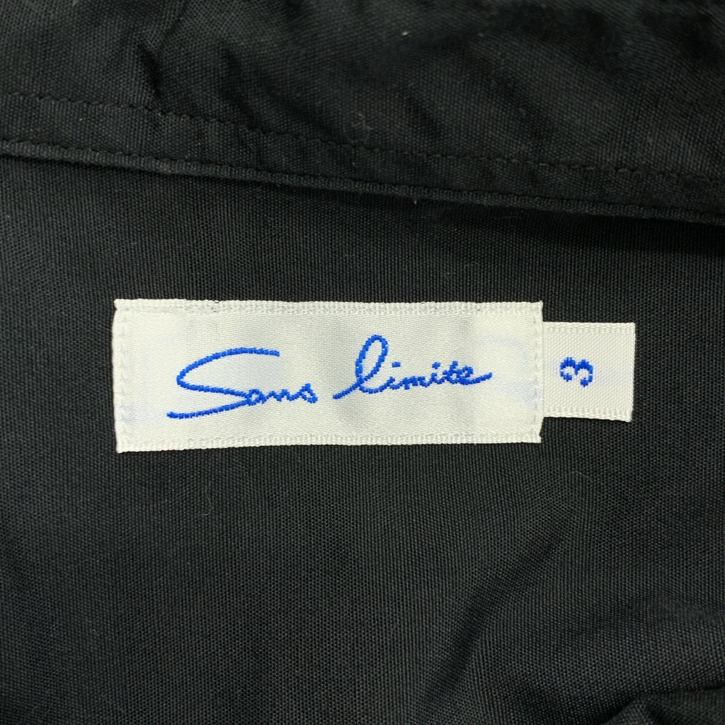 sans limite / サンリミット | ボックスレギュラーカラー シャツ | 3 | メンズ