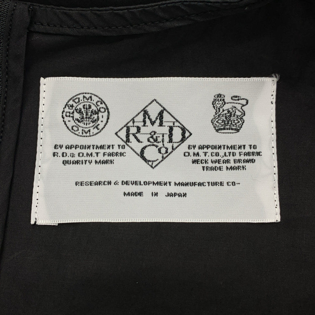 R&amp;D.M.Co / Old Man's Tailor | 棉質超大後拉鍊口袋連身裙 |