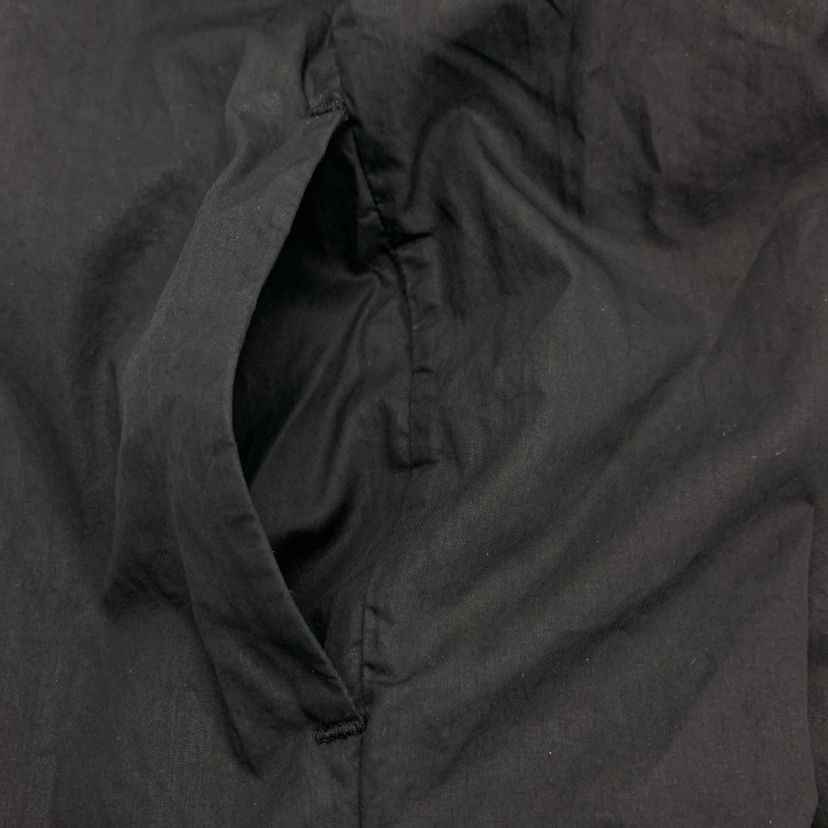R&amp;D.M.Co / Old Man's Tailor | 棉質超大後拉鍊口袋連身裙 |