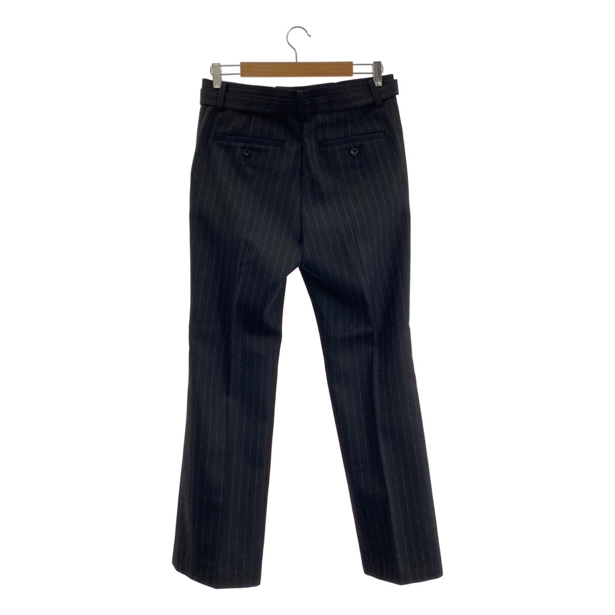 sacai / サカイ | Chalk Stripe pants ウール ストライプ フレア パンツ | 1 | メンズ