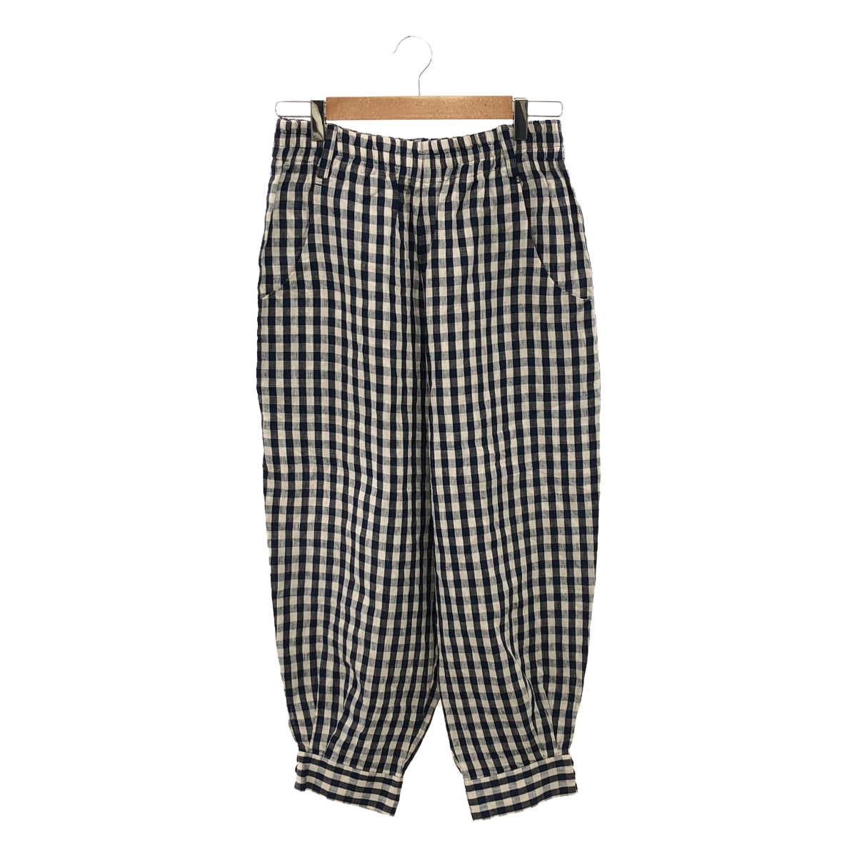 atelier naruse / Atelier Naruse | Checked Linen Jodhpur Pants | F | Women's