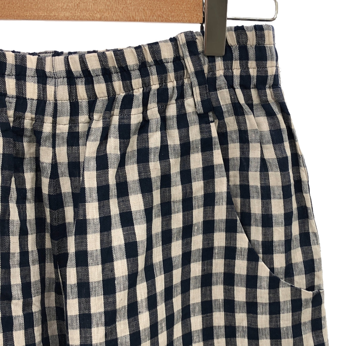 atelier naruse / Atelier Naruse | Checked Linen Jodhpur Pants | F | Women's