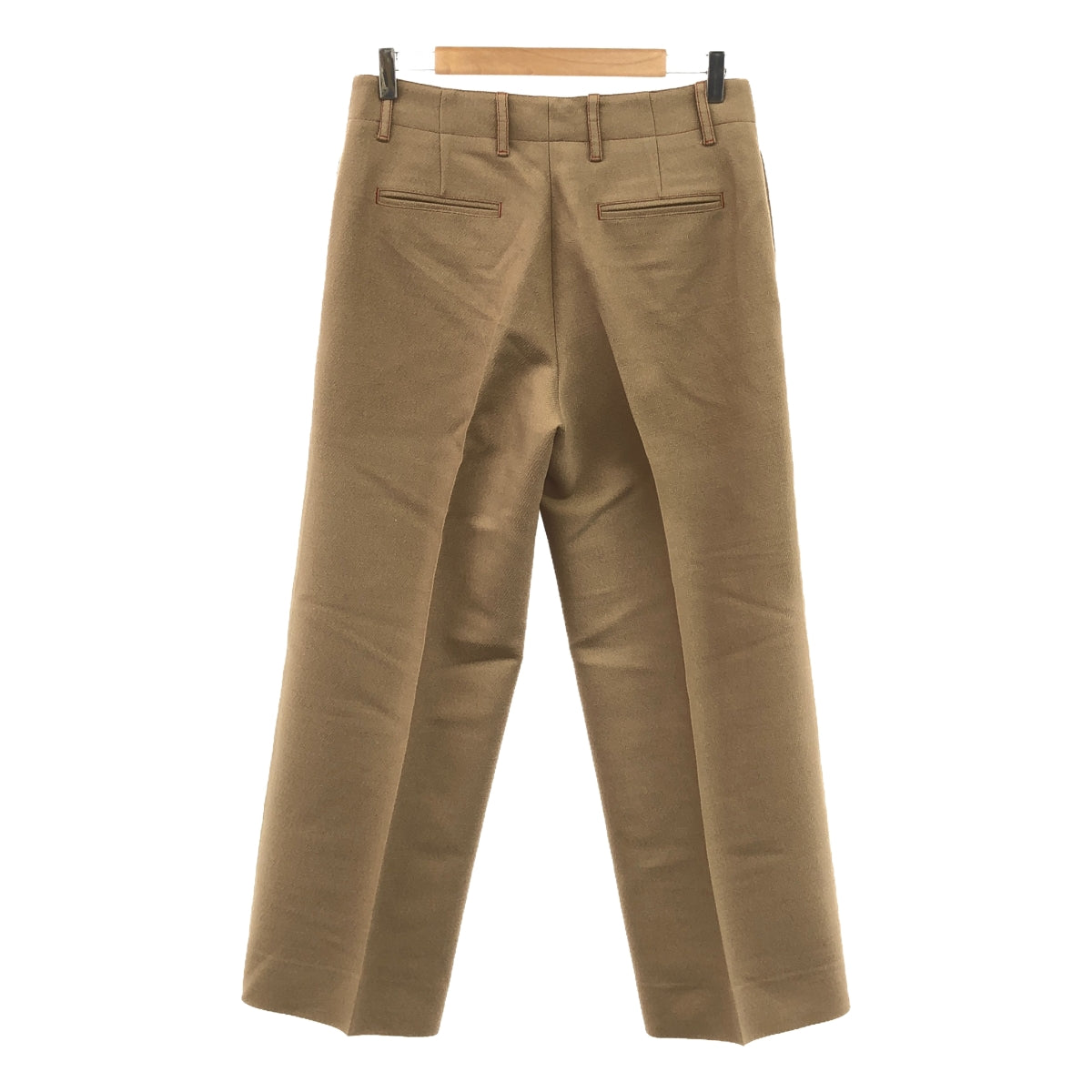 GUCCI / 구찌 | 2017 | 울 와이드 슬랙스 팬츠 | 42 | 베이지 | 여성