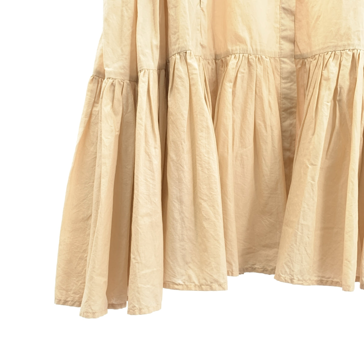 MERLETTE / マーレット | TOMORROWLAND 別注 / コットン ティアードワンピース | XS | レディース