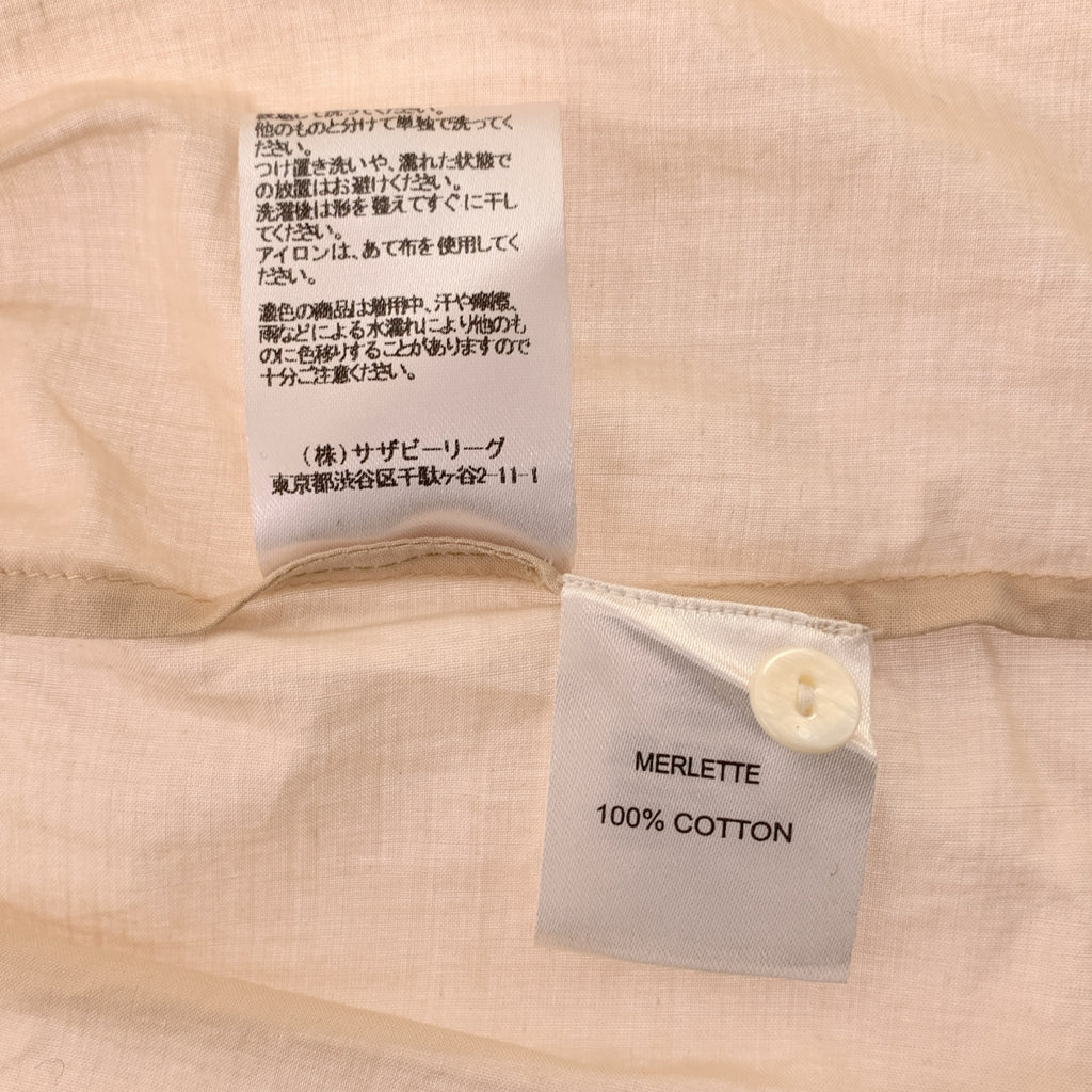 MERLETTE / マーレット | TOMORROWLAND 別注 / コットン ティアードワンピース | XS | レディース