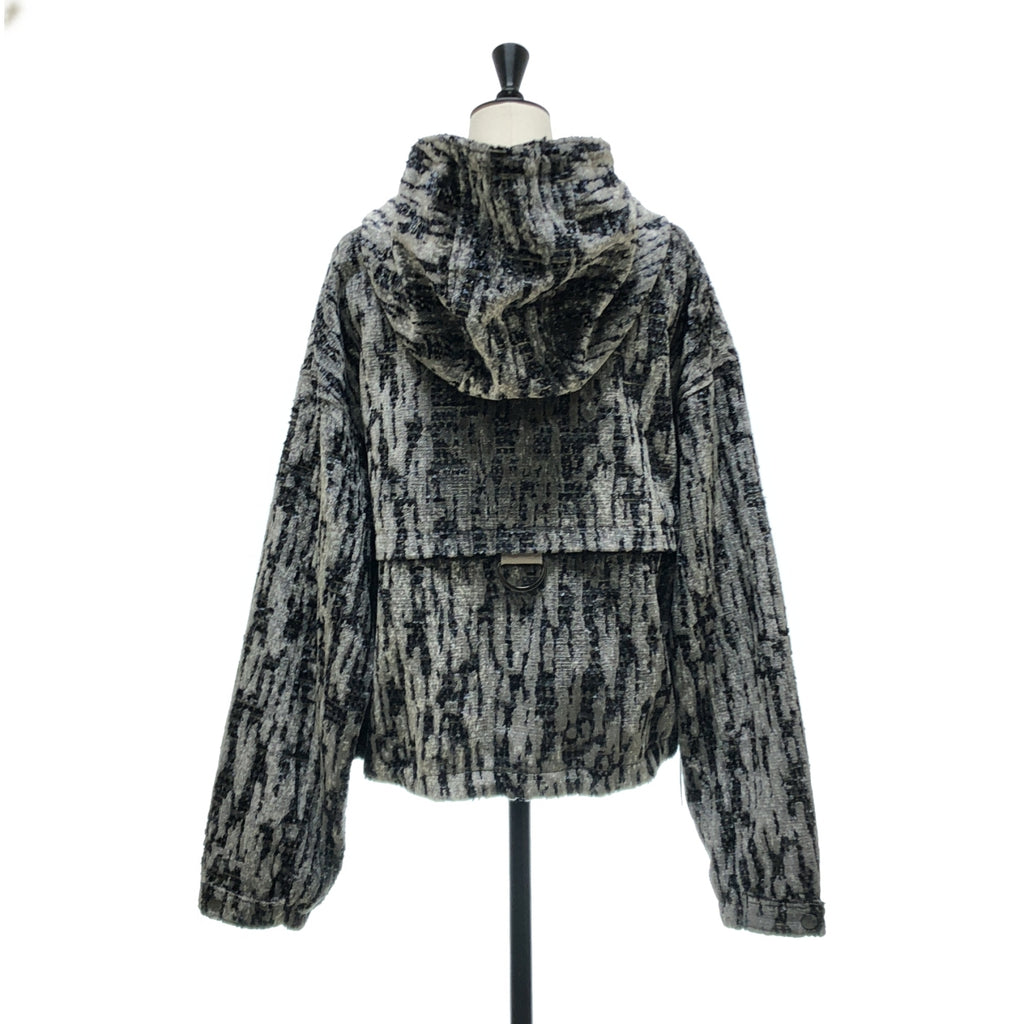 阿瑪尼 (EMPORIO ARMANI) | 超大款抽繩連帽夾克 / 全襯裡 | 尺寸 46 | 男士