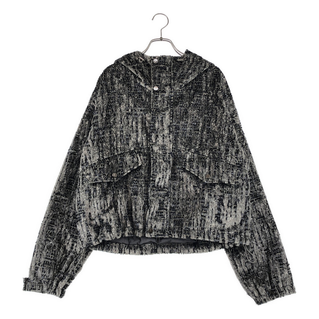 阿瑪尼 (EMPORIO ARMANI) | 超大款抽繩連帽夾克 / 全襯裡 | 尺寸 46 | 男士