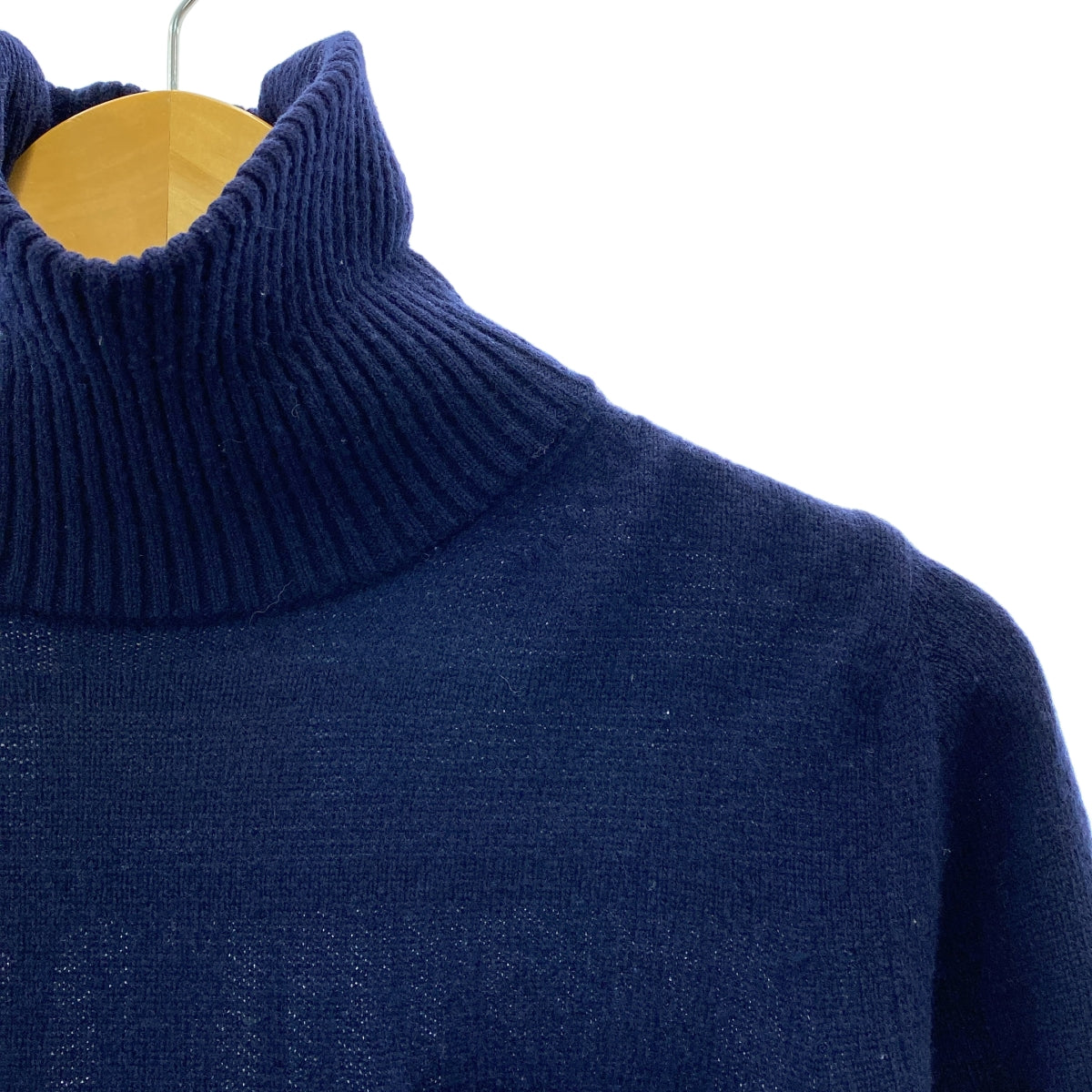 sacai / サカイ | バックプリーツ ドッキング タートルネック ニット | 1 | レディース