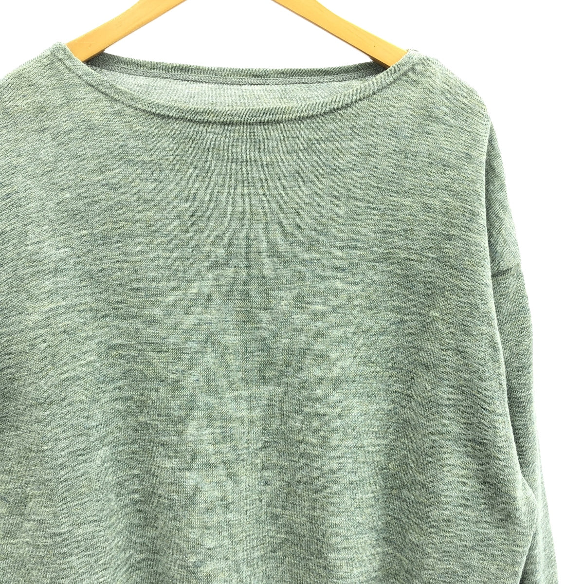 [Good Condition] Crepuscule | Ramie Basque Knit | 1 | gray | Men's