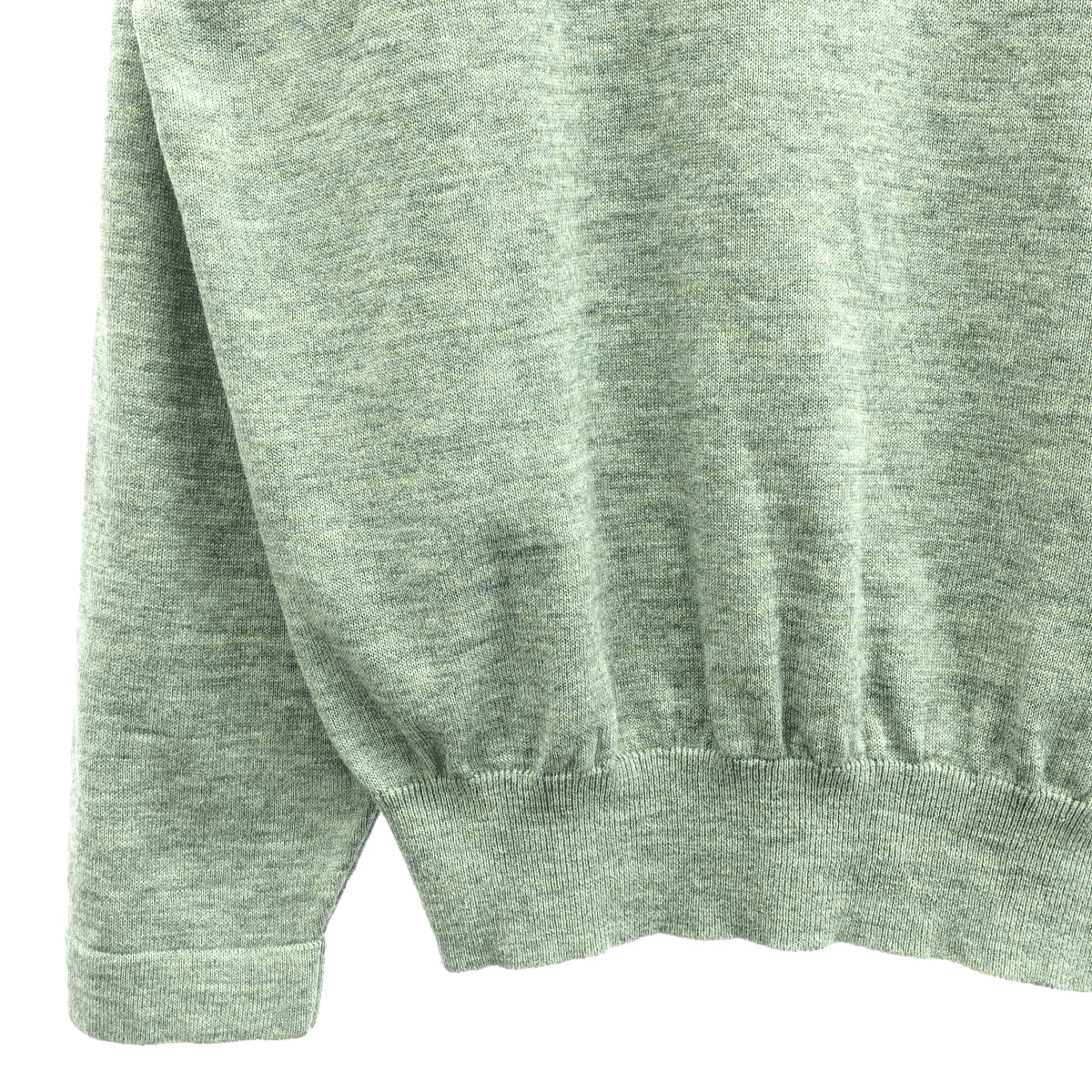 [Good Condition] Crepuscule | Ramie Basque Knit | 1 | gray | Men's