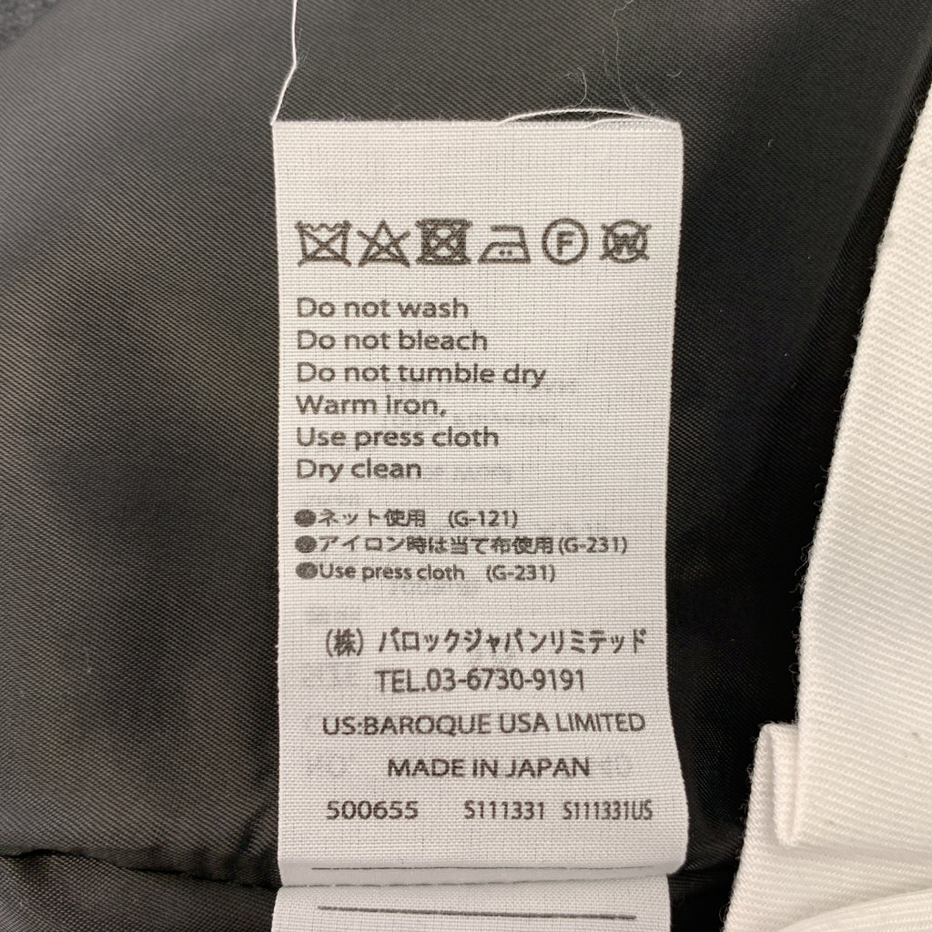 ENFOLD / 엠 폴드 | 2024SS | TAPERED TROUSERS / 테이퍼드 트라우저즈 팬츠 / 안감 포함 | 38 |