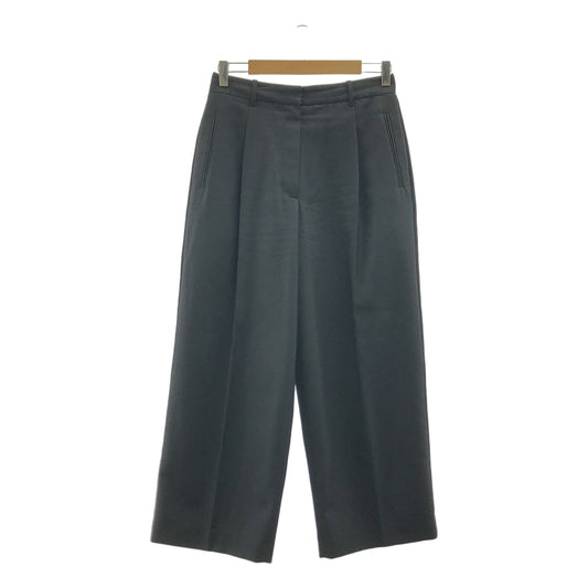 3.1 Phillip Lim / スリーワンフィリップリム | ウール混 ワイド タックパンツ | 0 | レディース