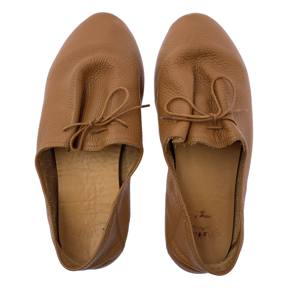 SOLOVIERE | MATTHIEU | 繫帶皮革鞋 | 40碼 | 棕色 | 男款