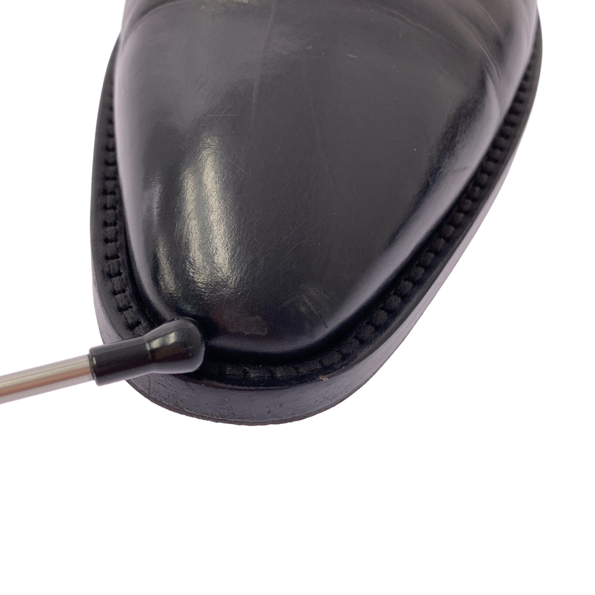 MARGARET HOWELL / マーガレットハウエル | SLIM TOE EVENING SHOE スリム トゥ イブニング シューズ | 37 | ブラック | レディース