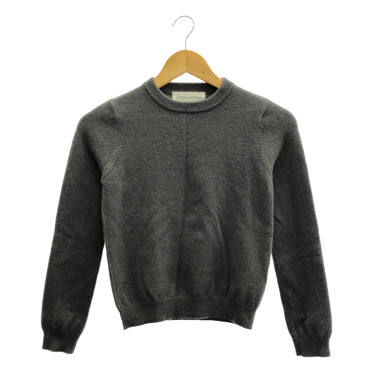 極致羊絨 | 2022秋冬 | 100% 羊絨 / 羊絨羊毛針織套頭衫 |灰色 |女性的