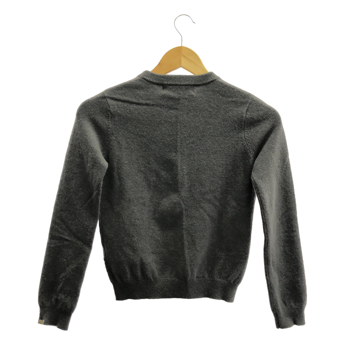 極致羊絨 | 2022秋冬 | 100% 羊絨 / 羊絨羊毛針織套頭衫 |灰色 |女性的