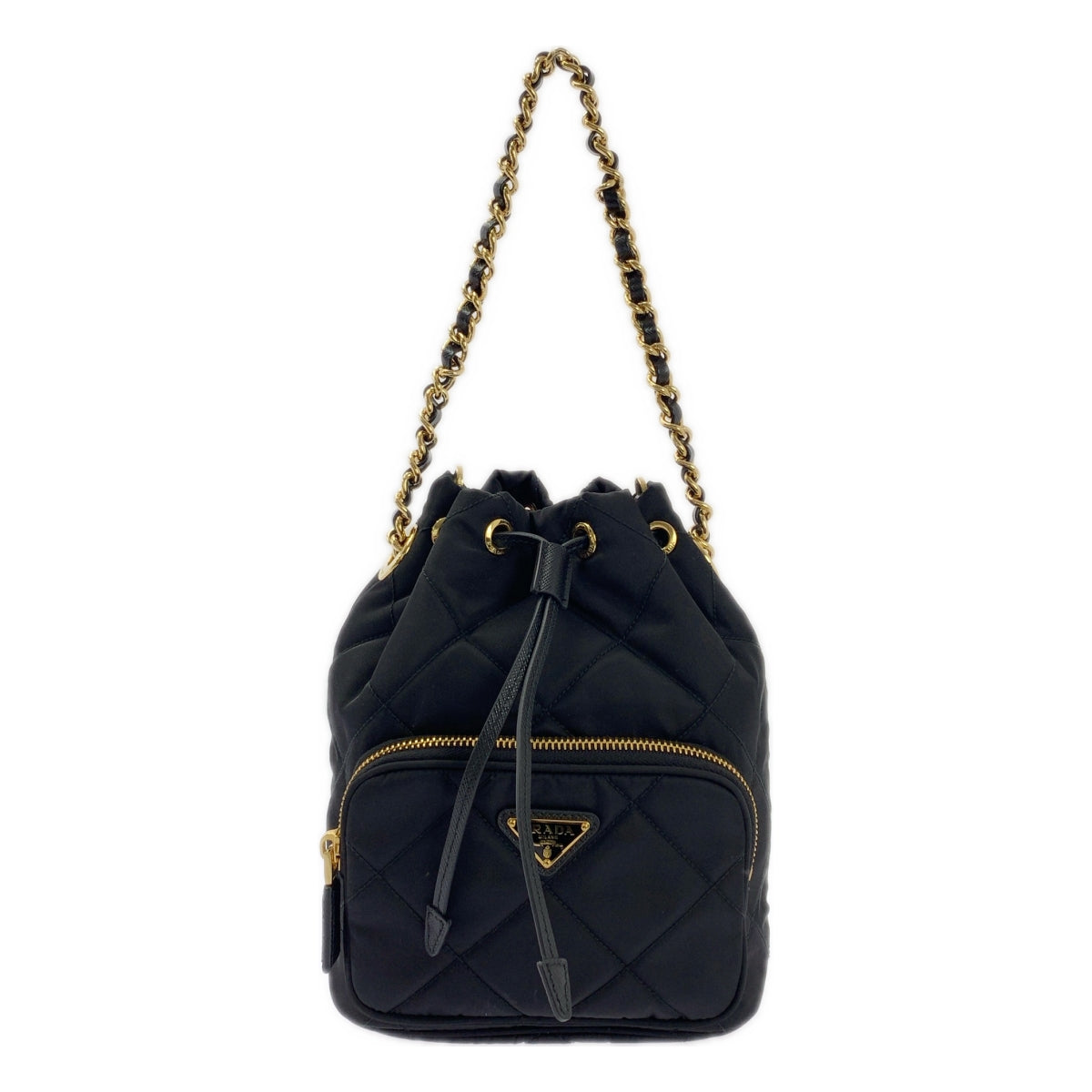 PRADA / プラダ | ReNylon 2WAY キルティング ショルダーバッグ / 1BH038 |