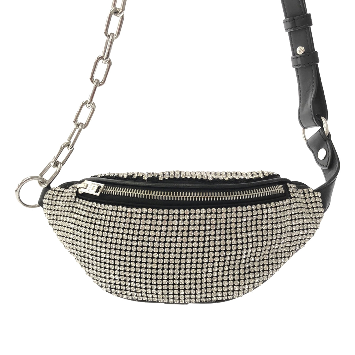 ALEXANDER WANG / Alexander Wang | ATTICA Mini Fanny Rhinestone Body Bag |