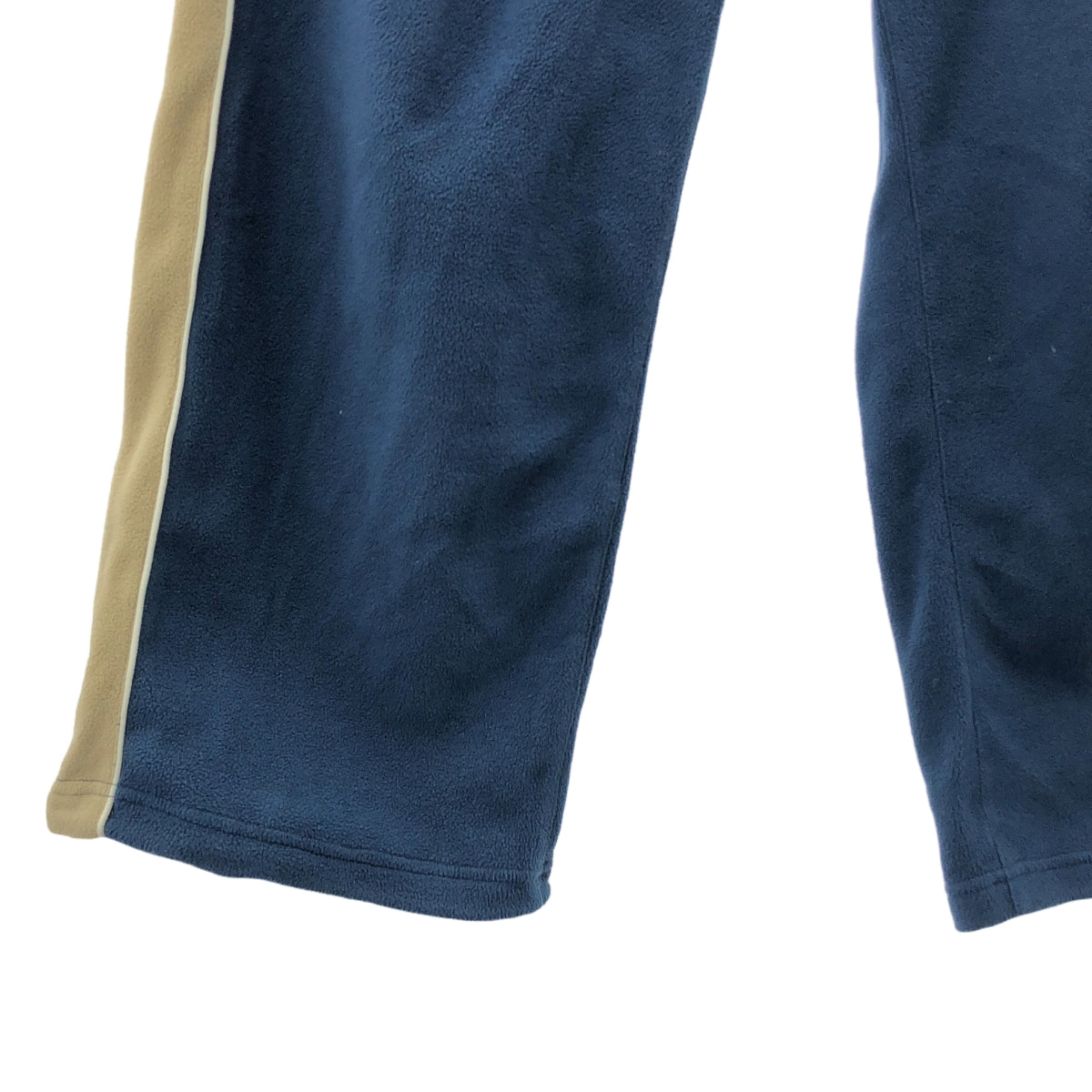 NANGA / 난가 | 2023AW | KEBOZ 별주 FLEECE TRACK PANTS 사이드 라인 플리스 트랙 팬츠 | XL | 블루 / 베이지 | 남성