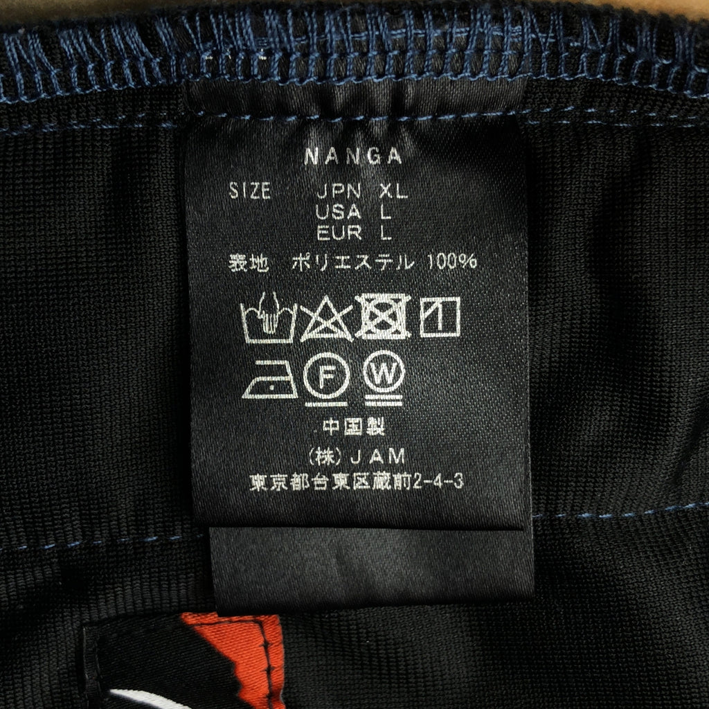 NANGA / 난가 | 2023AW | KEBOZ 별주 FLEECE TRACK PANTS 사이드 라인 플리스 트랙 팬츠 | XL | 블루 / 베이지 | 남성